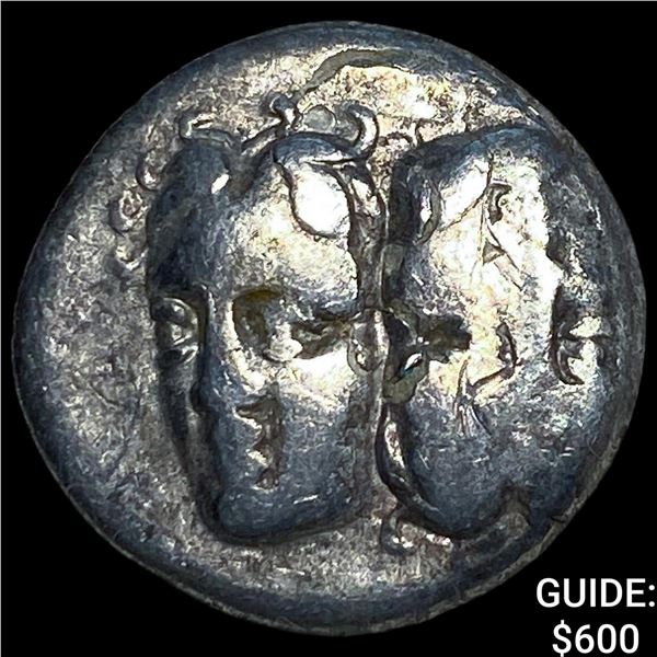 Ancient Greece Moesia, Istros 4th Century BC  Silver Drachm NEARLY UNCIRCULATED