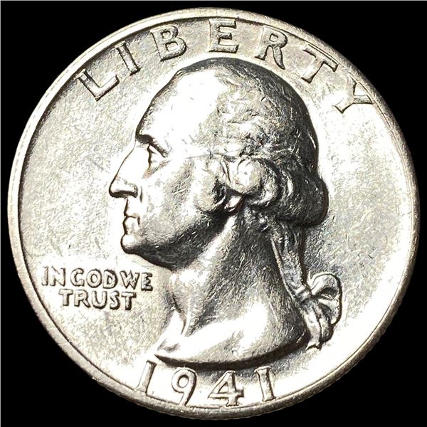 1941-S Silver Washington Quarter CLOSELY  UNCIRCULATED