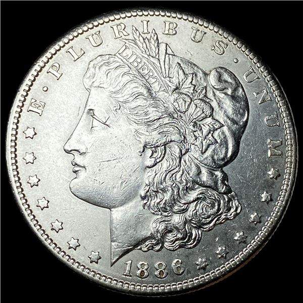 1886-S Silver Morgan Dollar CHOICE AU