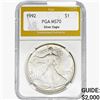 Image 1 : 1992 American Silver Eagle PGA MS70