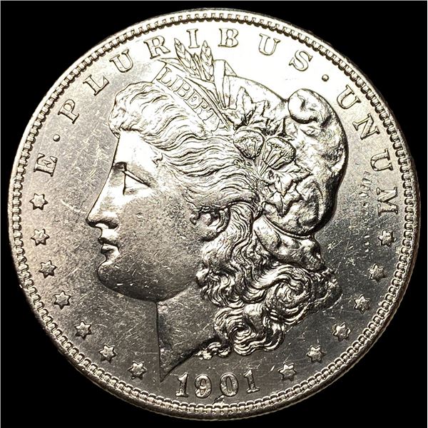 1901-S Morgan Silver Dollar CHOICE AU