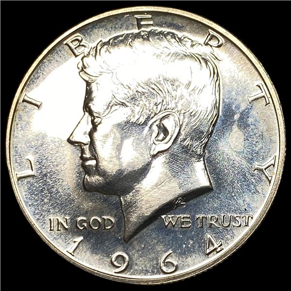 1964 Silver Kennedy Half Dollar CHOICE PROOF