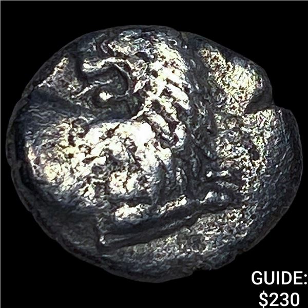 Ancient Greece Cherronesos 400-350 BC Silver  Hemidrachm NEARLY UNCIRCULATED