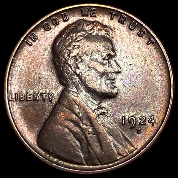 1924-D Lincoln Wheat Cent CLOSELY  UNCIRCULATED