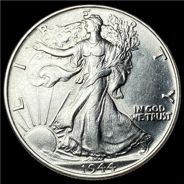 1944 Walking Liberty Half Dollar CLOSELY  UNCIRCULATED