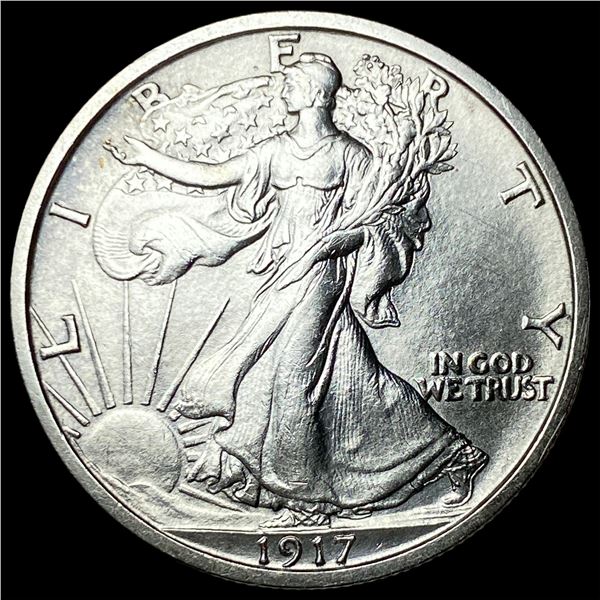 1917 Walking Liberty Half Dollar UNCIRCULATED