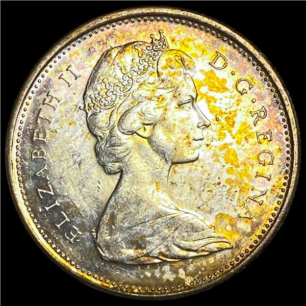 1968 Canada Silver 25 Cents CLOSELY  UNCIRCULATED