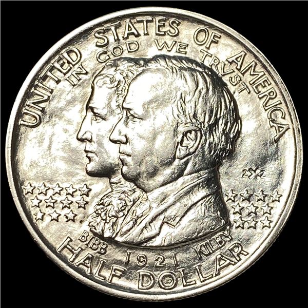 1921 Silver Alabama Half Dollar 2x2  UNCIRCULATED