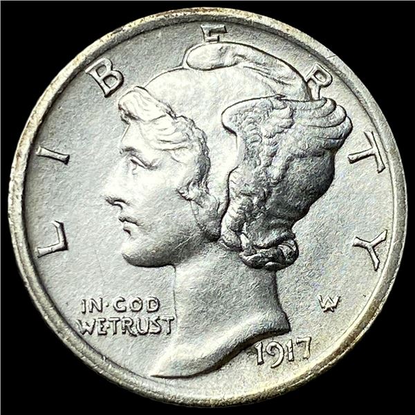 1917 Silver Mercury Dime UNCIRCULATED