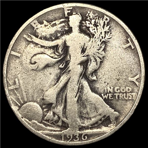 1936 Silver Walking Liberty Half Dollar  NICELY CIRCULATED