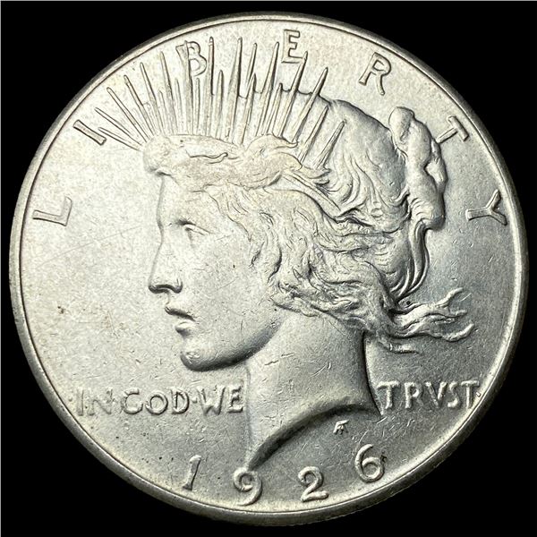 1926-S Silver Peace Dollar CLOSELY  UNCIRCULATED