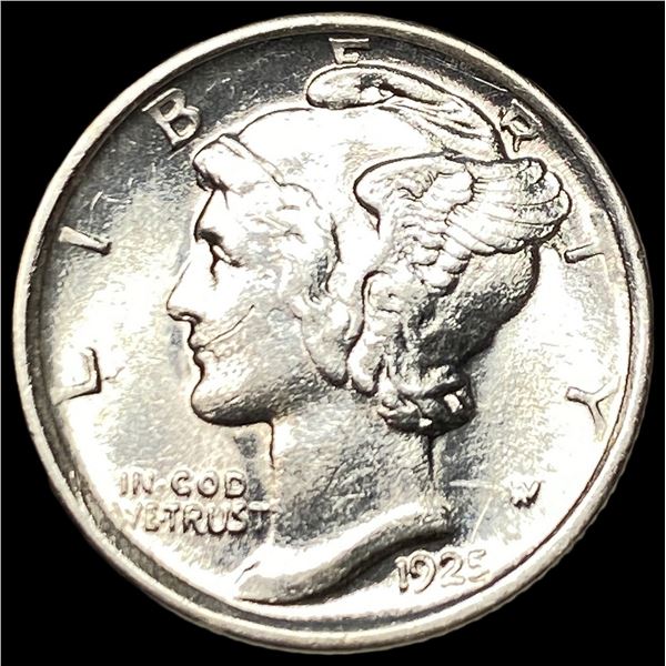 1925-D Silver Mercury Dime UNCIRCULATED