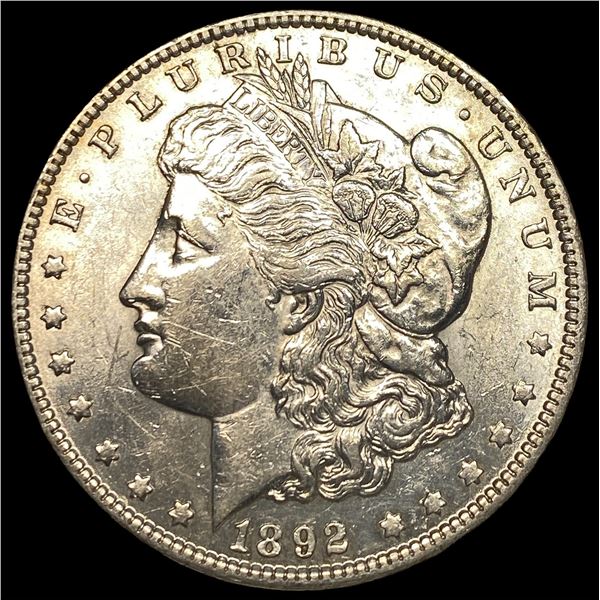 1892-O Silver Morgan Dollar CHOICE AU