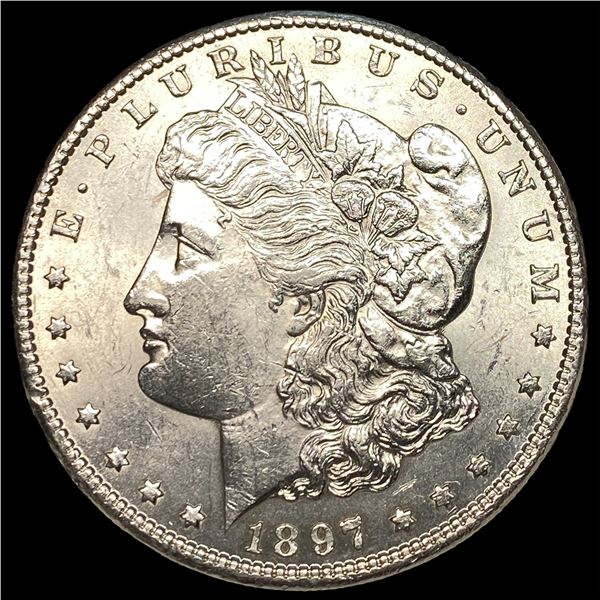 1897-S Silver Morgan Dollar UNCIRCULATED