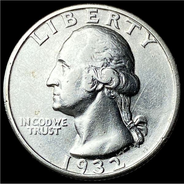 1932-S Silver Washington Quarter UNCIRCULATED