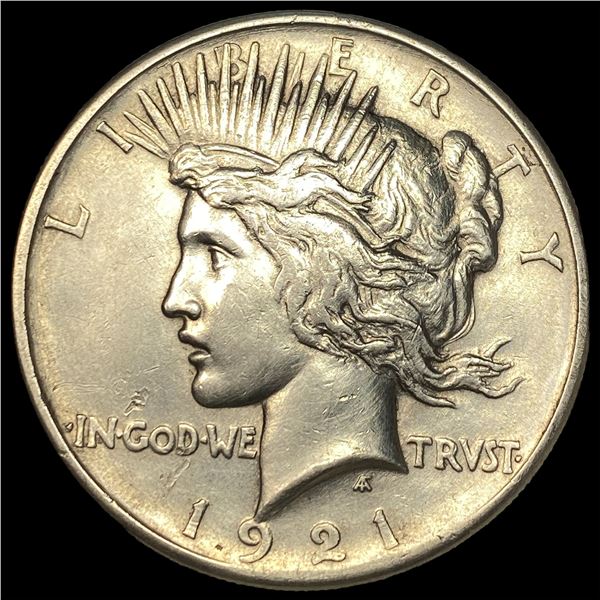 1921 Silver Peace Dollar CLOSELY UNCIRCULATED