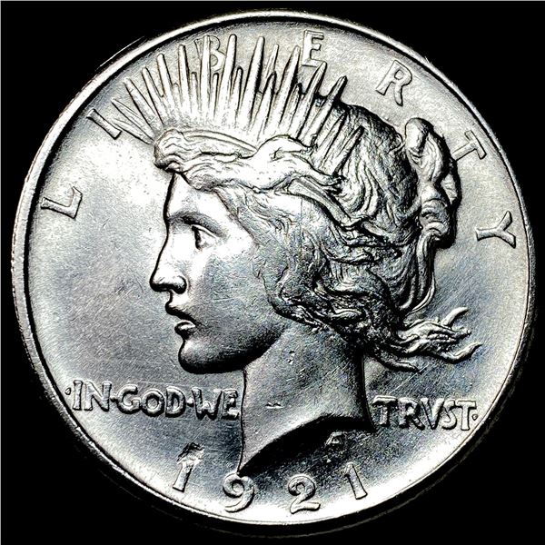 1921 Silver Peace Dollar CLOSELY UNCIRCULATED
