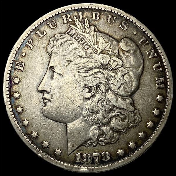 1878-CC Silver Morgan Dollar NEARLY  UNCIRCULATED