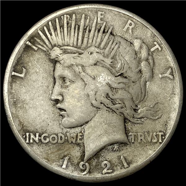1921 Silver Peace Dollar LIGHTLY CIRCULATED