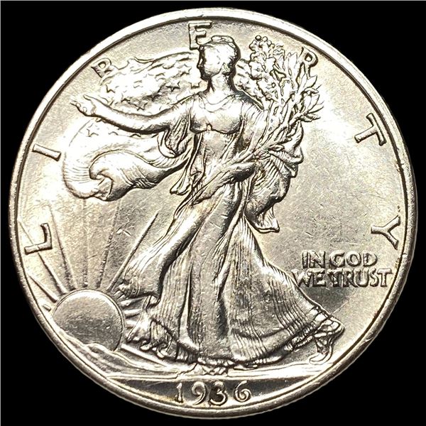 1936-D Silver Walking Liberty Half Dollar  UNCIRCULATED