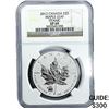 Image 1 : 2012 $5 Sliver Canada Maple Leaf Titanic NGC  SP69