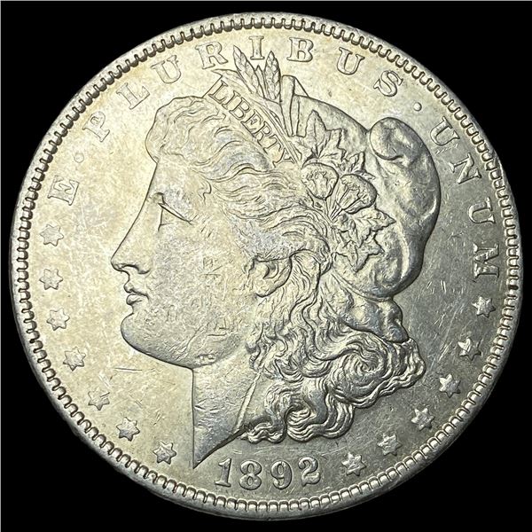 1892 Morgan Silver Dollar CLOSELY  UNCIRCULATED