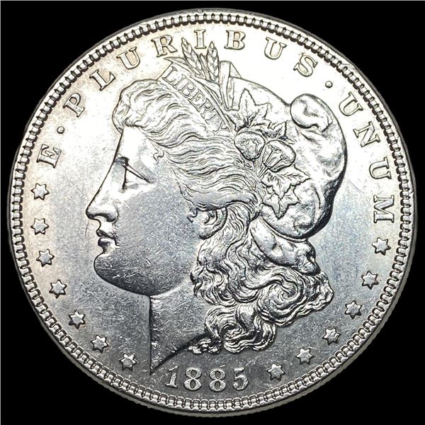 1885 Silver Morgan Dollar CHOICE AU