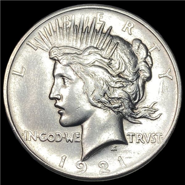1921 Silver Peace Dollar CHOICE AU