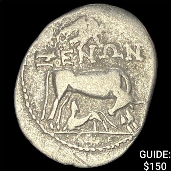 Illyria 260-167/98 BC Silver Drachm NEARLY  UNCIRCULATED