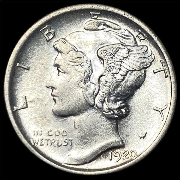 1920-D Silver Mercury Dime UNCIRCULATED