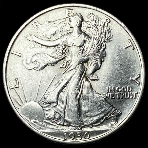 1936 Silver Walking Liberty Half Dollar  CLOSELY UNCIRCULATED