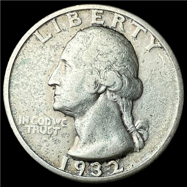1932-S Silver Washington Quarter LIGHTLY  CIRCULATED