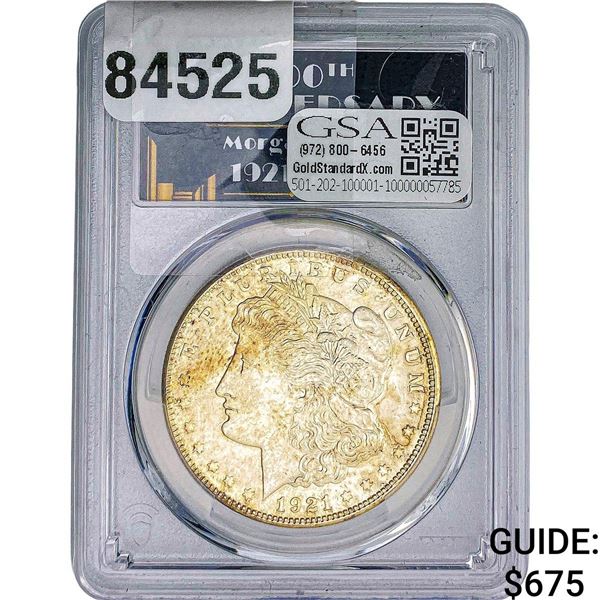 1921-S Morgan Silver Dollar PCGS MS64