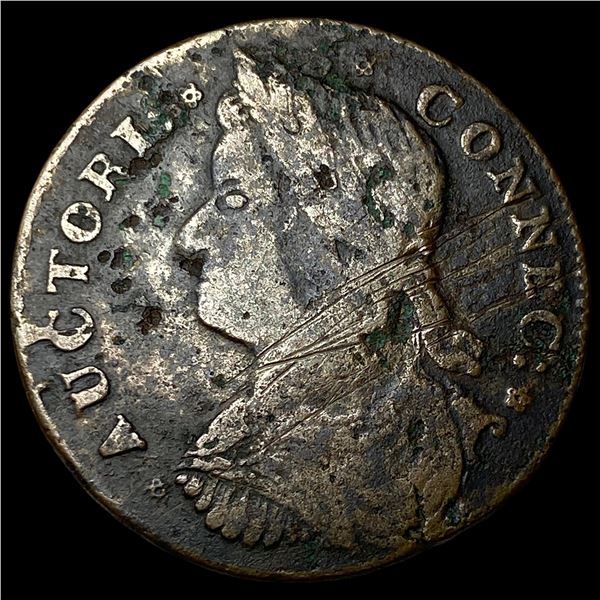 1787 Connecticut Colonial Copper LIGHTLY  CIRCULATED