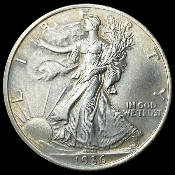 1936 Silver Walking Liberty Half Dollar  CHOICE BU