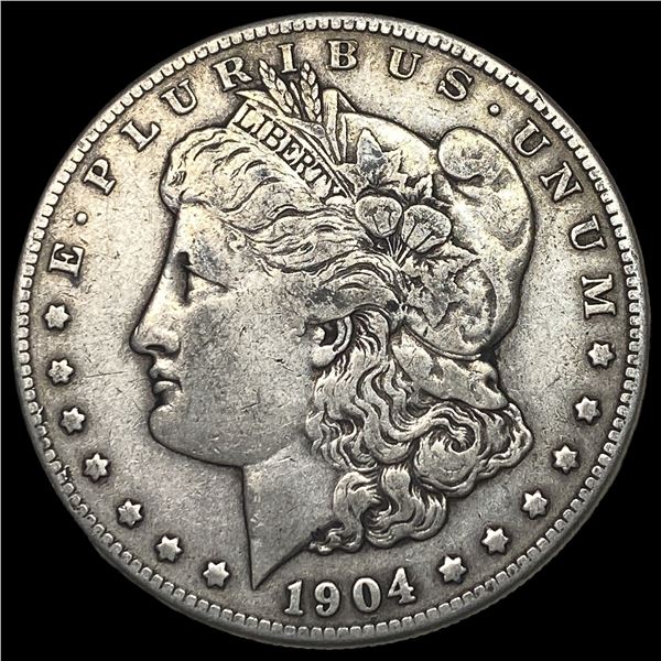 1904-S Silver Morgan Dollar LIGHTLY  CIRCULATED