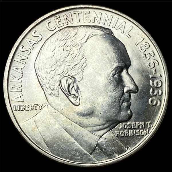 1936 Silver Arkansas Half Dollar CHOICE BU
