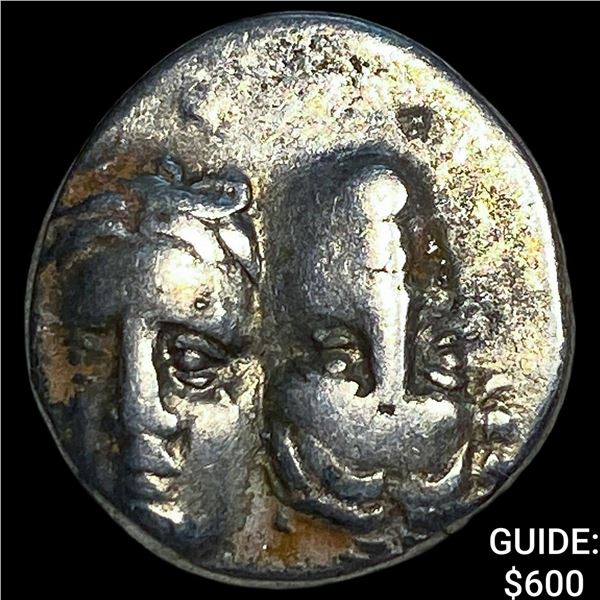 Ancient Greece Moesia, Istros 4th Century BC  Silver Drachm NEARLY UNCIRCULATED