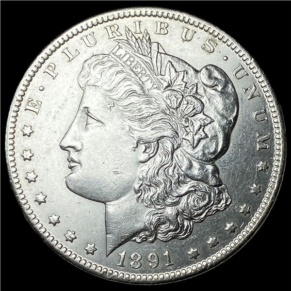 1891-CC Silver Morgan Dollar CLOSELY  UNCIRCULATED