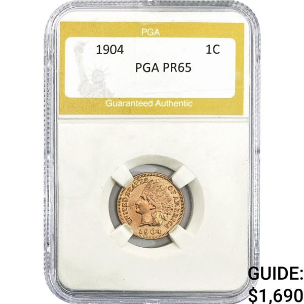 1904 Indian Head Cent PGA PR65