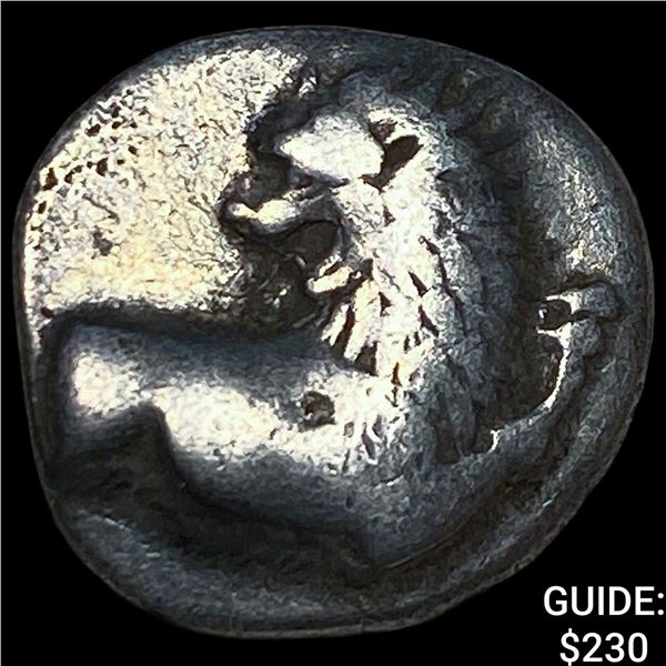 Ancient Greece Cherronesos 400-350 BC Silver  Hemidrachm NEARLY UNCIRCULATED
