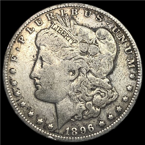 1896-S Silver Morgan Dollar LIGHTLY  CIRCULATED