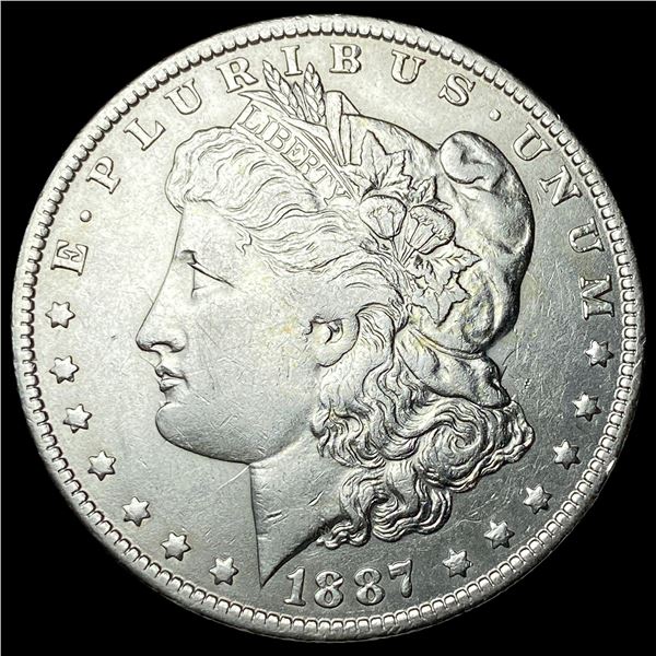 1887-O Silver Morgan Dollar NEARLY  UNCIRCULATED