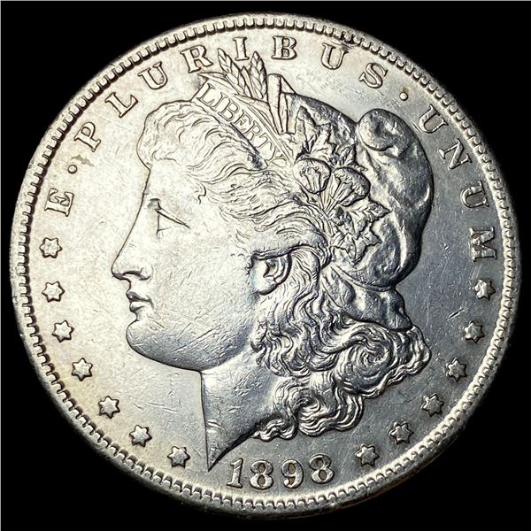 1898-S Morgan Silver Dollar CLOSELY  UNCIRCULATED