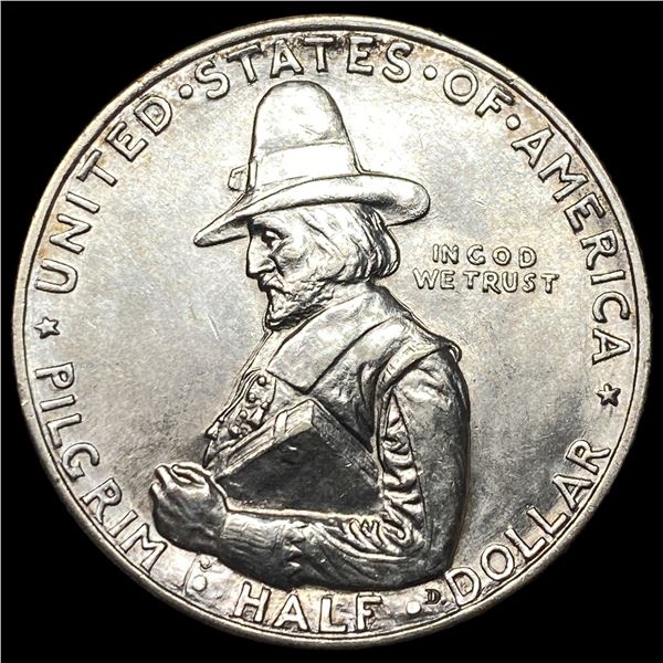 1920 Silver Pilgrim Half Dollar UNCIRCULATED