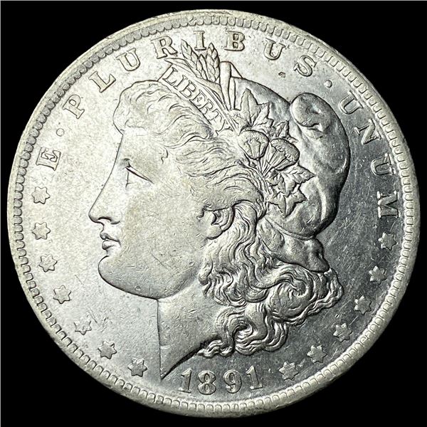 1891-O Silver Morgan Dollar CLOSELY  UNCIRCULATED