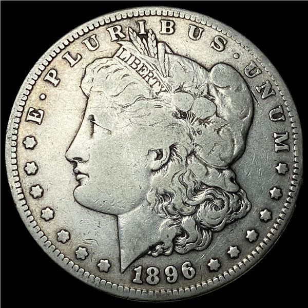 1896-S Silver Morgan Dollar LIGHTLY  CIRCULATED