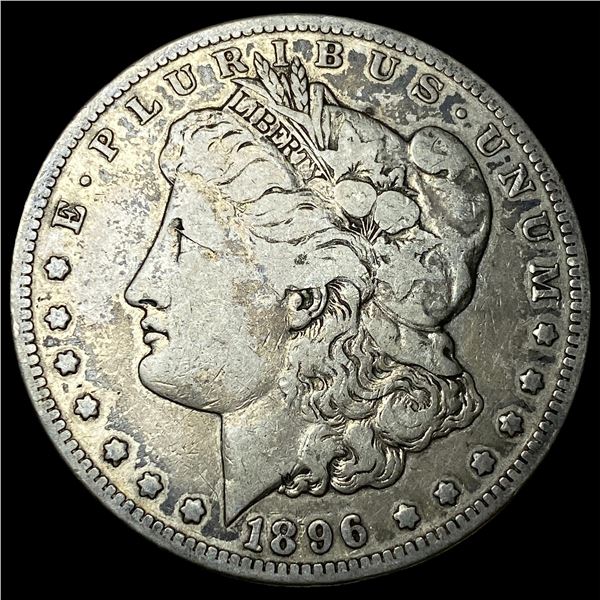 1896-S Silver Morgan Dollar LIGHTLY  CIRCULATED