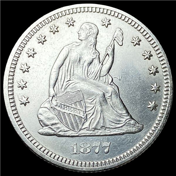 1877 Seated Liberty Quarter UNCIRCULATED