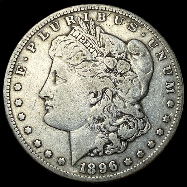 1896-S Silver Morgan Dollar LIGHTLY  CIRCULATED